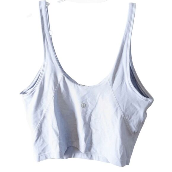 LULULEMON ATHLETICA Align Tank in Chambray Size 10 - Picture 4 of 4
